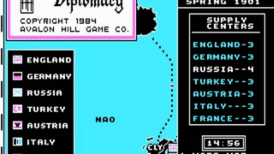 Computer Diplomacy Screenshot