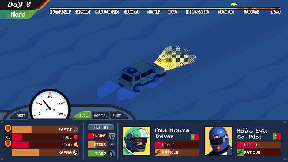 Desert Race Adventures Screenshot