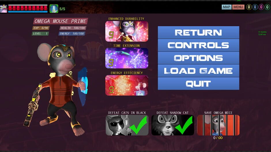 Omega Mouse Zero Screenshot