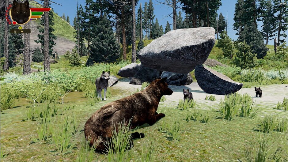 WolfQuest: Anniversary Edition - Hellroaring Mountain Screenshot