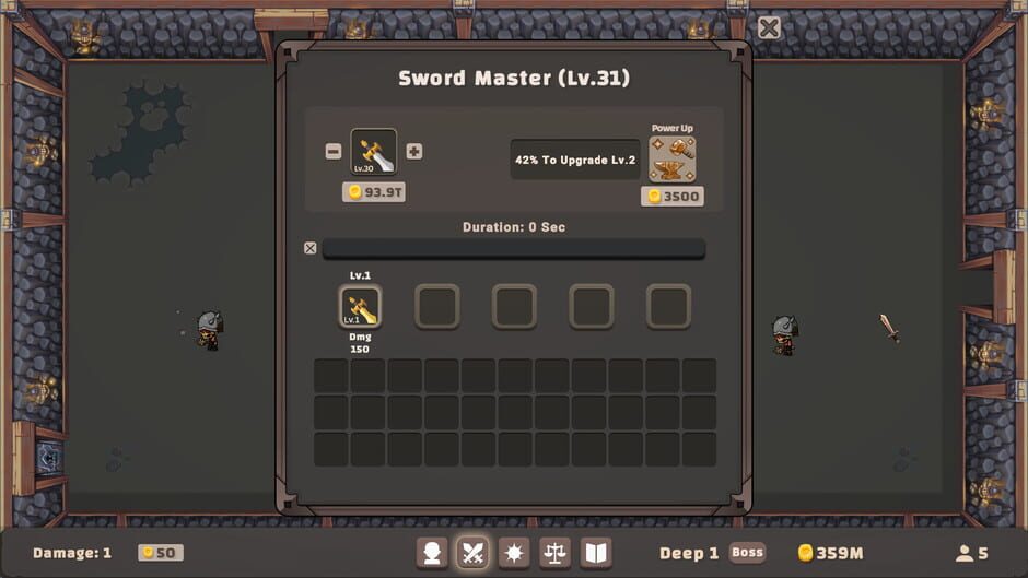 Sword and Shield Idle Screenshot