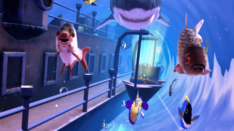 Blue Swirl Screenshot