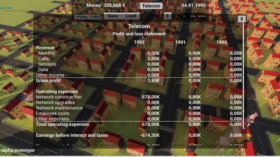 Telecom Tycoon screenshot