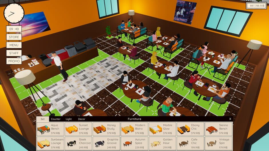 Café Manager Screenshot