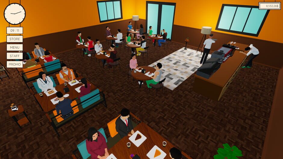 Café Manager Screenshot