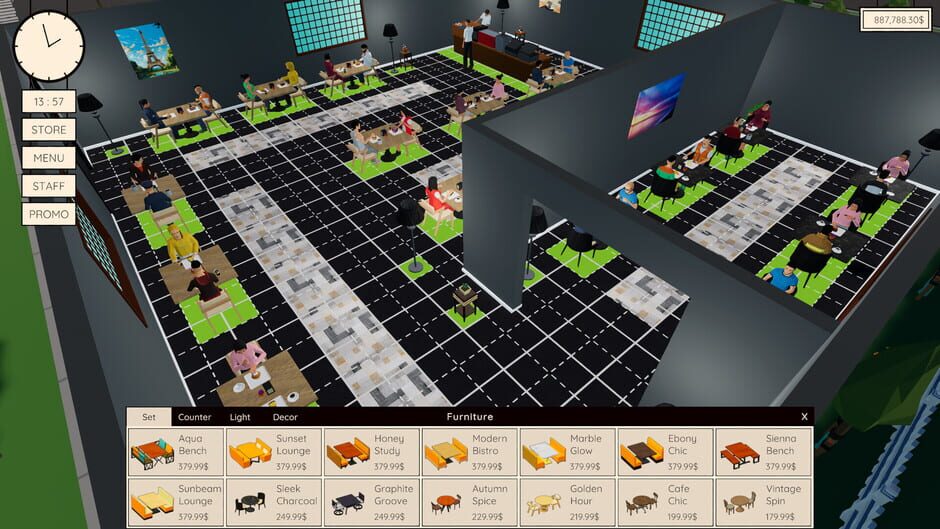 Café Manager Screenshot