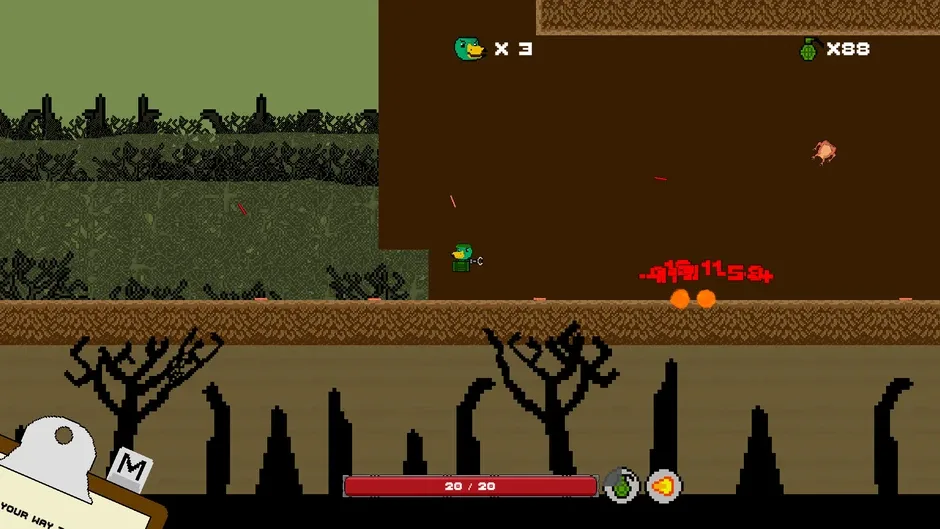 Screenshot de Ducking Grenades