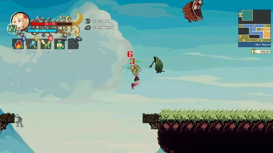 Witchroid Vania: A Magical Girl's Fantastical Adventures Screenshot