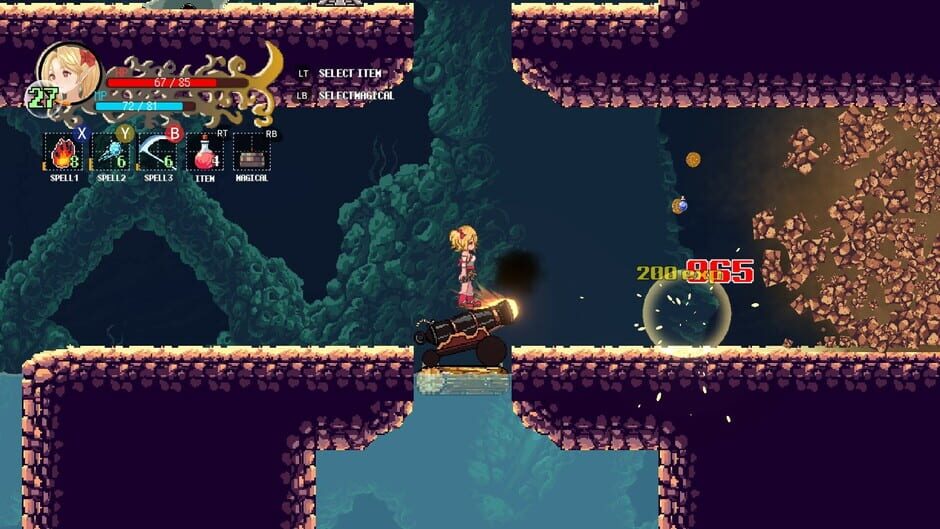 Witchroid Vania: A Magical Girl's Fantastical Adventures Screenshot