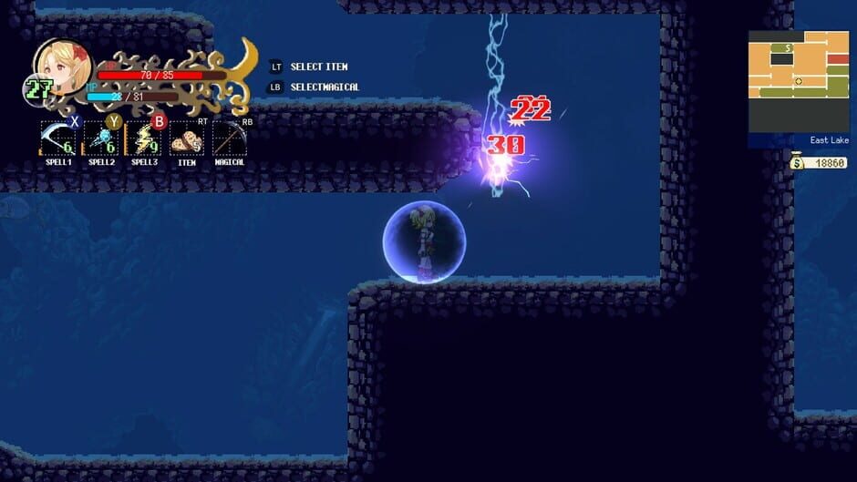 Witchroid Vania: A Magical Girl's Fantastical Adventures Screenshot
