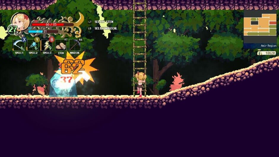 Witchroid Vania: A Magical Girl's Fantastical Adventures Screenshot