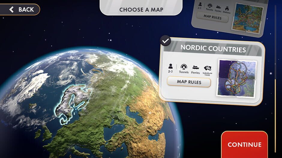 Ticket to Ride: Nordic Expansion Screenshot