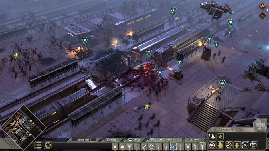Starship Troopers: Terran Command - Urban Onslaught Screenshot