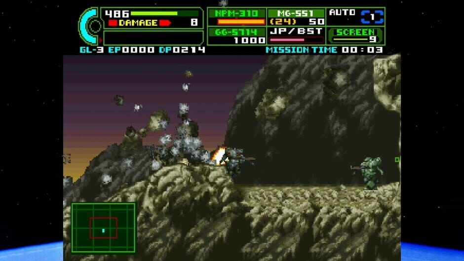 Assault Suit Leynos 2: Saturn Tribute Screenshot