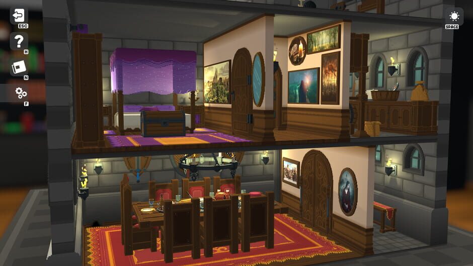 Diorama Builder: Medieval Castle Screenshot