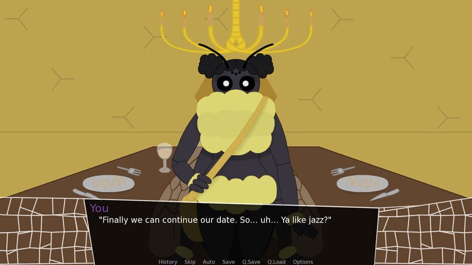 Lovebugz: An Anthro Insect Dating Sim Screenshot