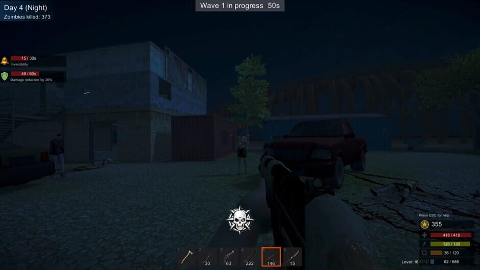 Oops! Zombie Swarm Screenshot