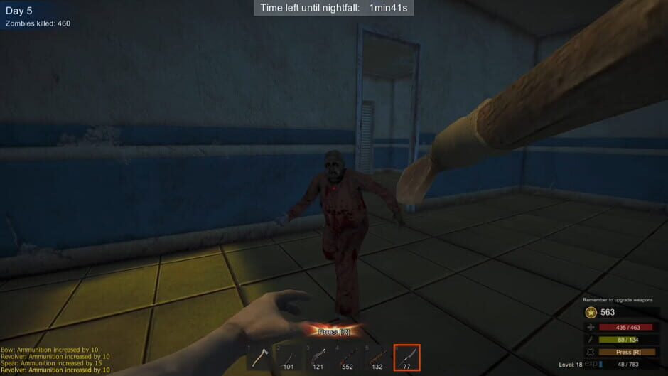 Oops! Zombie Swarm Screenshot