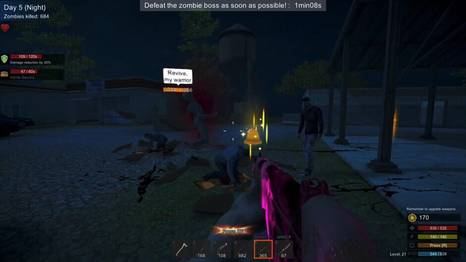 Oops! Zombie Swarm Screenshot