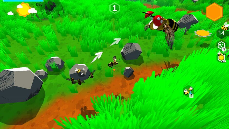 Honey Bee With Guns Screenshot