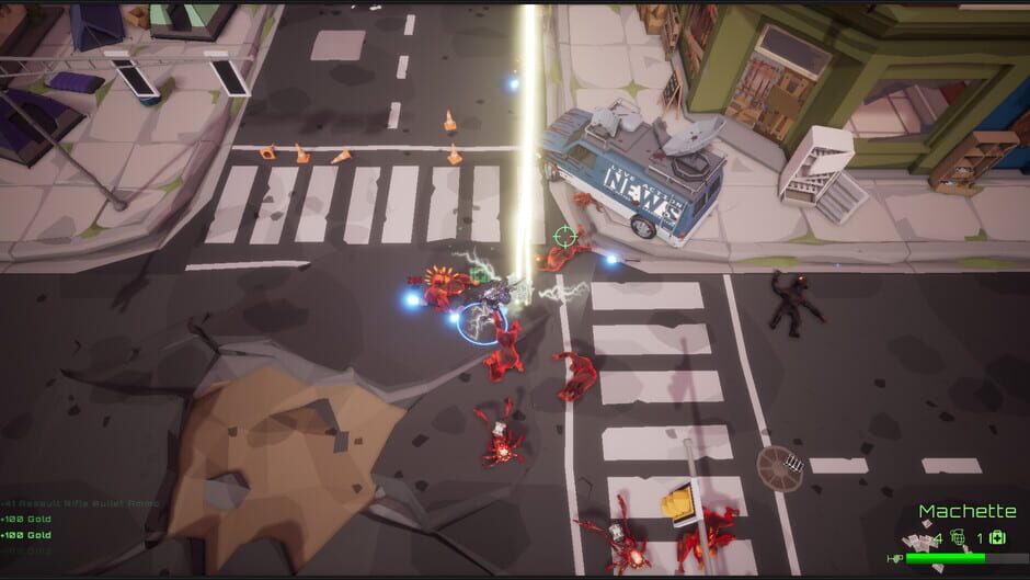 สกรีนช็อตจาก The Zombie Wave: DLC (รูปที่ 2)