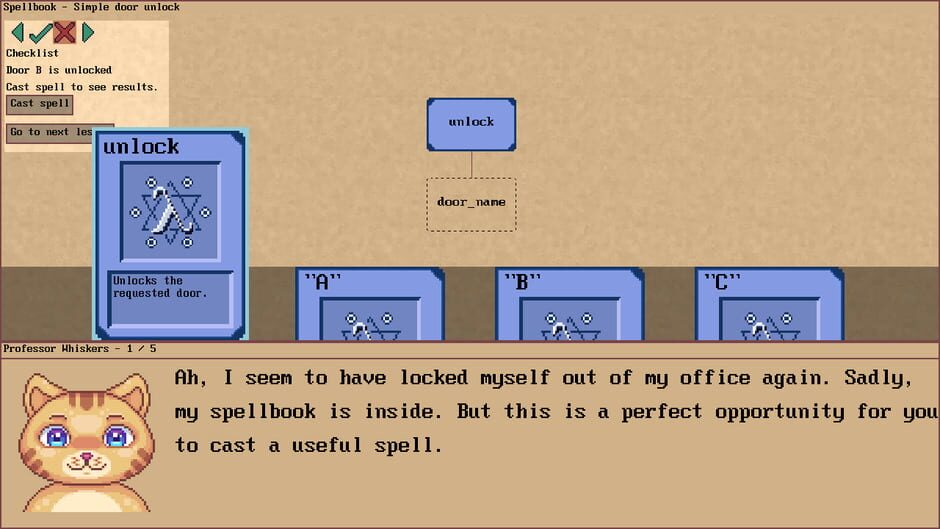 Lambda Spellcrafting Academy Screenshot