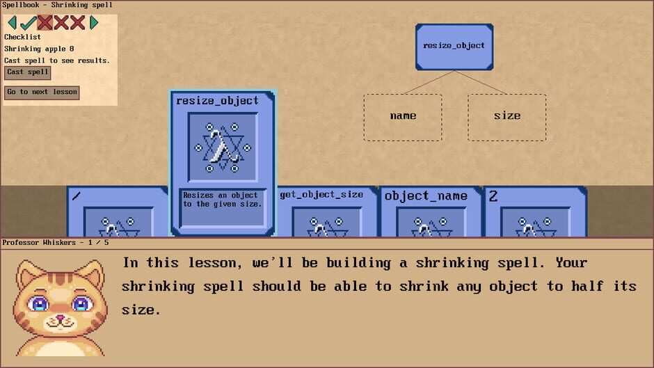 Lambda Spellcrafting Academy Screenshot