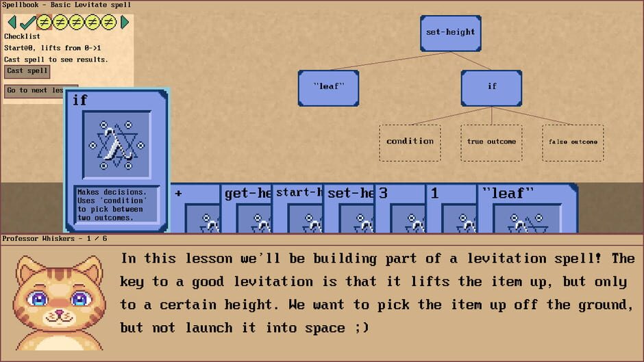 Lambda Spellcrafting Academy Screenshot