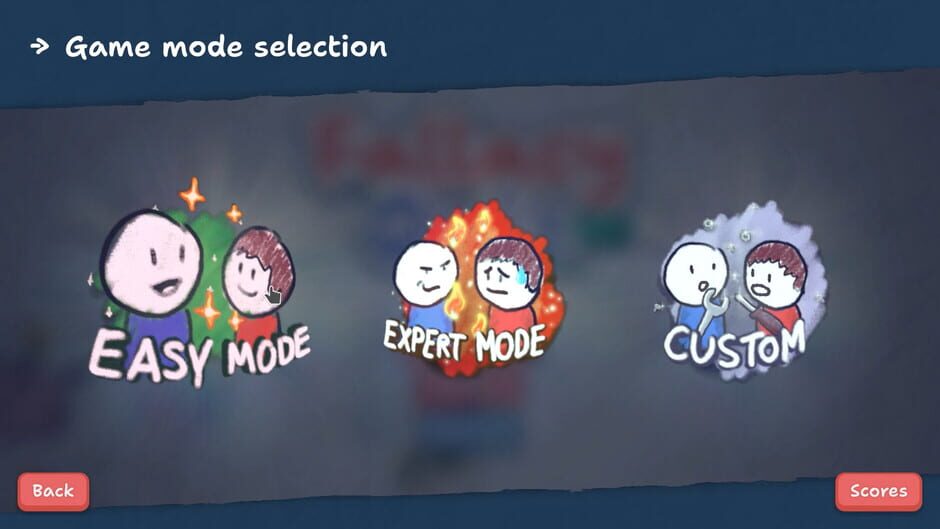 Fallacy Quiz Screenshot