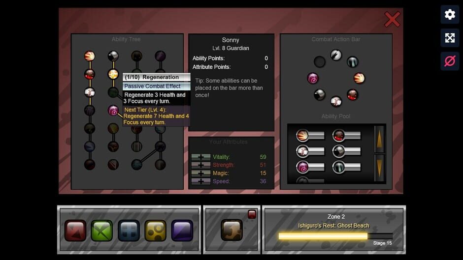 Sonny Legacy Collection Screenshot