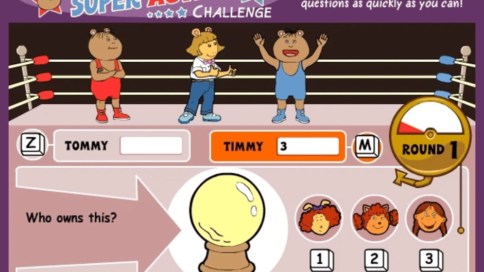 The Tibble Super Action Challenge Screenshot