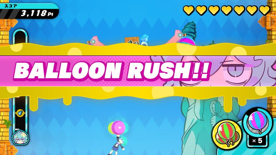 Octo's Balloon Challenge Screenshot