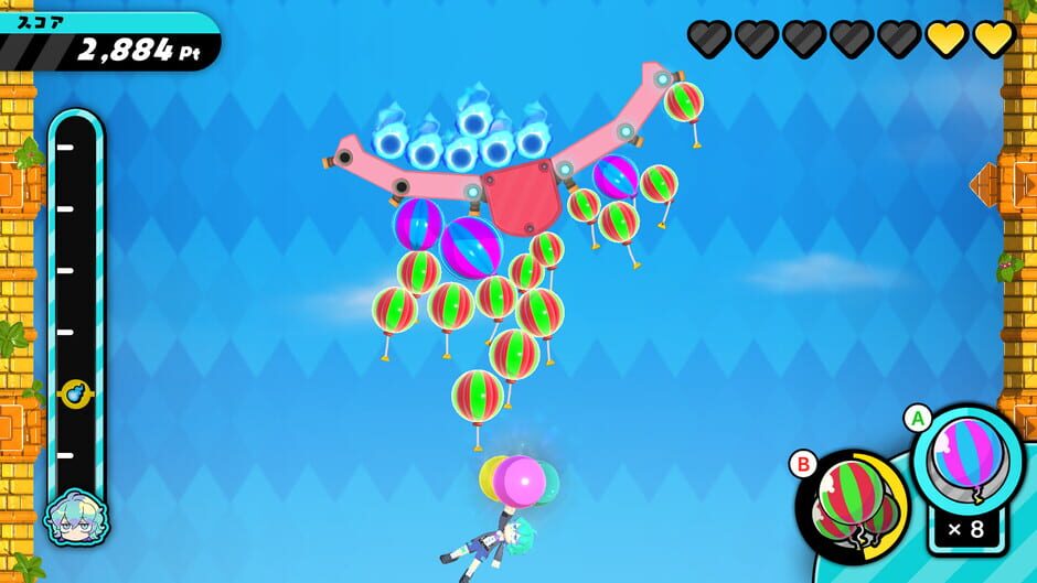 Octo's Balloon Challenge Screenshot