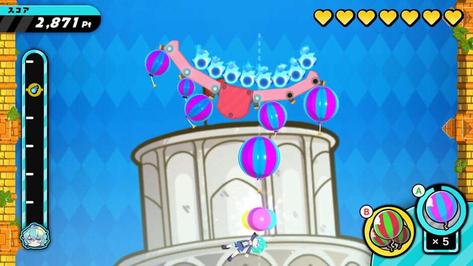 Octo's Balloon Challenge Screenshot