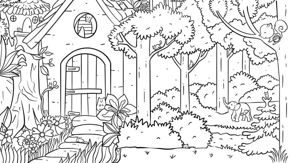 100 Forest Cats Screenshot