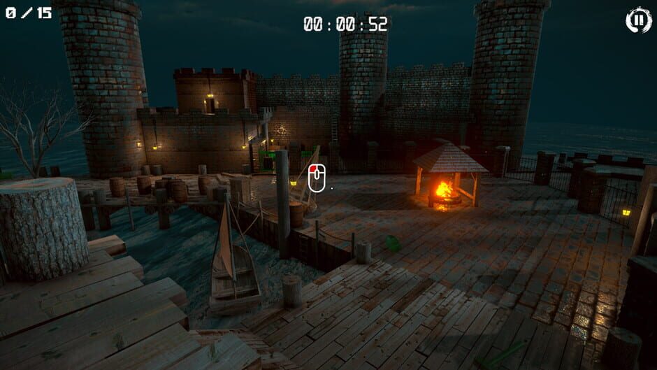 3D Puzzle: Old Sea Port Screenshot