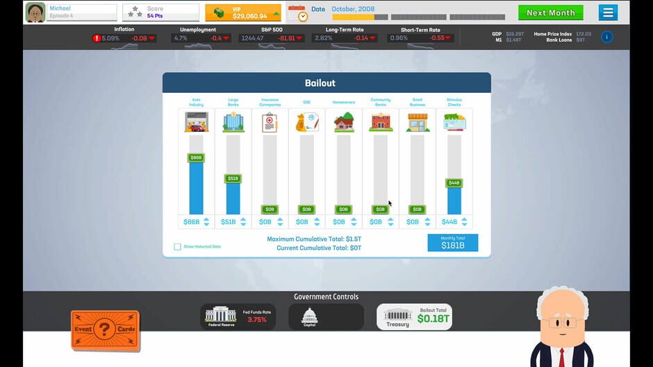 Beat the Fed Screenshot