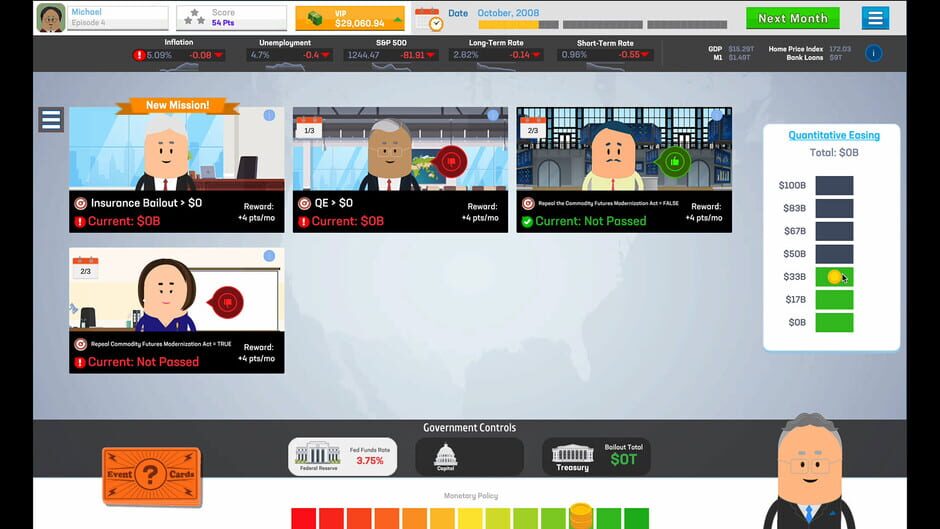 Beat the Fed Screenshot