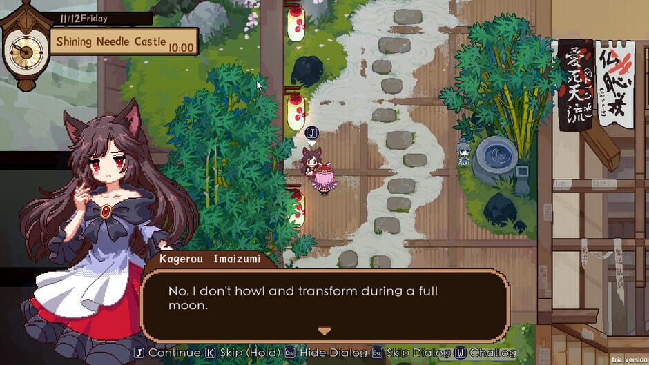 Touhou Mystia's Izakaya DLC 4 Pack: Garden of the Sun & Shining Needle Castle Screenshot