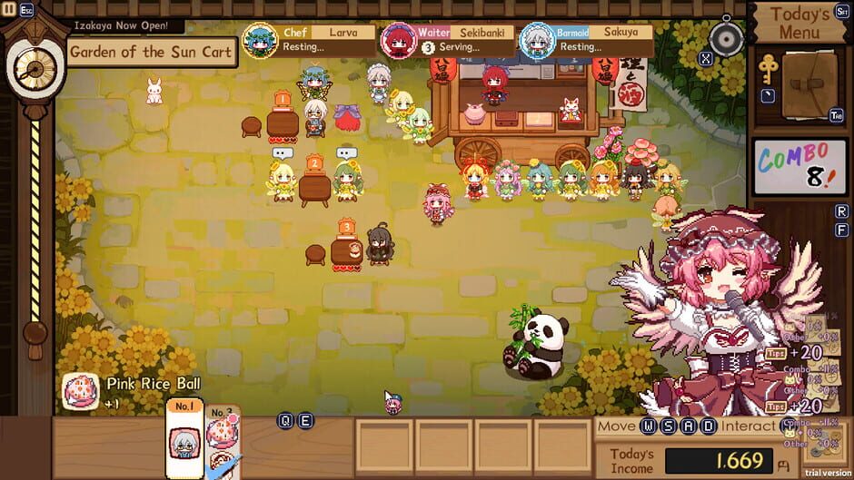 Touhou Mystia's Izakaya DLC 4 Pack: Garden of the Sun & Shining Needle Castle Screenshot