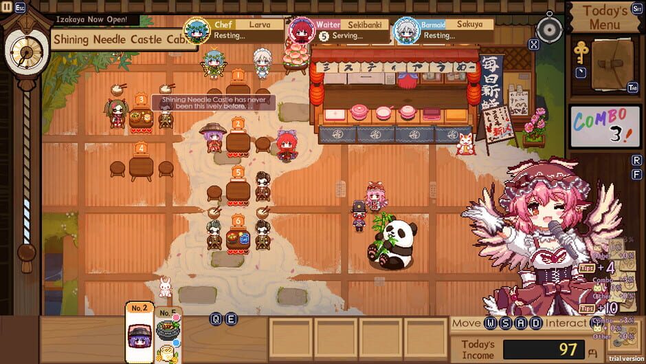 Touhou Mystia's Izakaya DLC 4 Pack: Garden of the Sun & Shining Needle Castle Screenshot
