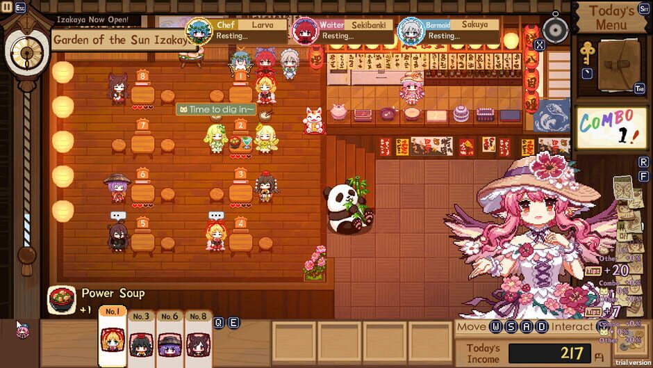 Touhou Mystia's Izakaya DLC 4 Pack: Garden of the Sun & Shining Needle Castle Screenshot