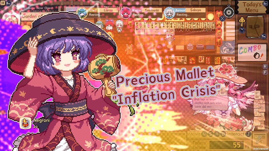 Touhou Mystia's Izakaya DLC 4 Pack: Garden of the Sun & Shining Needle Castle Screenshot