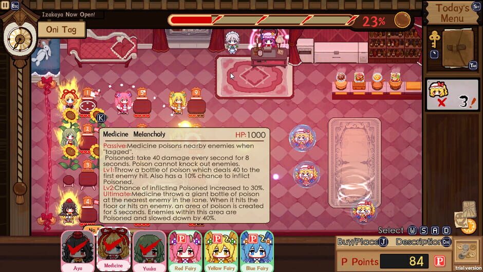 Touhou Mystia's Izakaya DLC 4 Pack: Garden of the Sun & Shining Needle Castle Screenshot