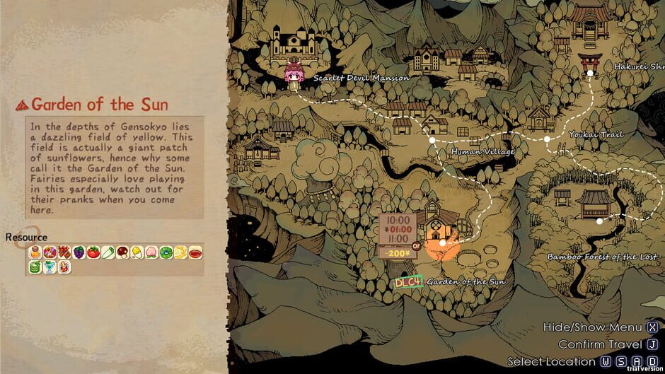 Touhou Mystia's Izakaya DLC 4 Pack: Garden of the Sun & Shining Needle Castle Screenshot