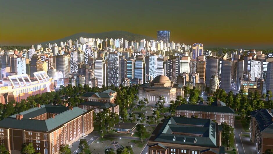 Cities: Skylines Remastered - Campus Screenshot