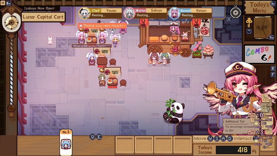 Touhou Mystia's Izakaya DLC5 Pack: Makai & Lunar Capital Screenshot