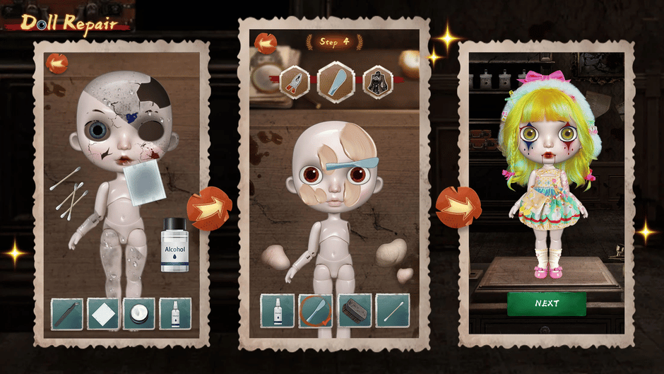 Doll Repair Screenshot