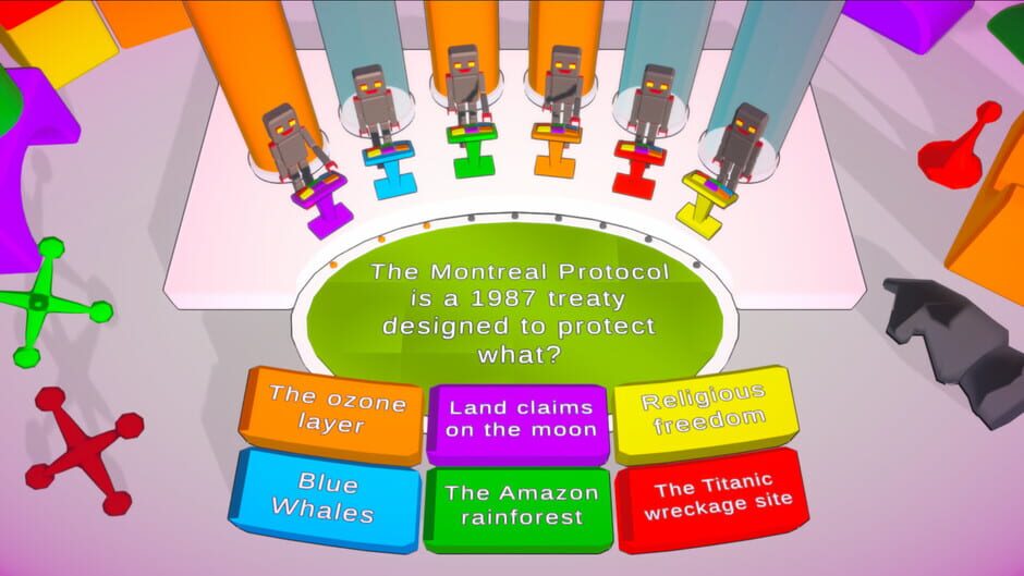 Robot Trivia Funtime Screenshot