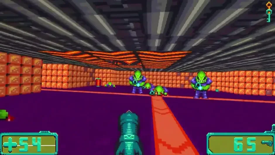 DOSMan: Space Aliens in Space!